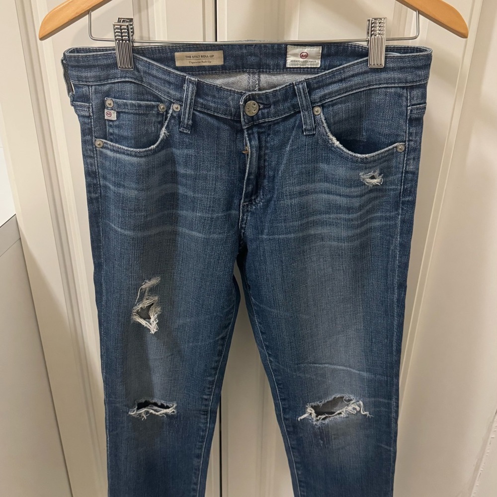 AG Adriano Goldschmidt - Size 28 - Stilt Roll Up